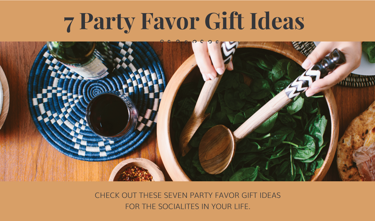 7 Party Favor Gift Ideas