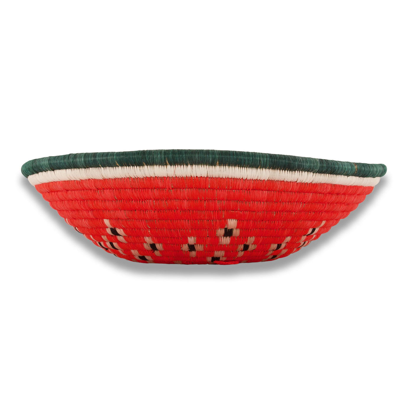 Seratonia Woven Bowl - 14" Watermelon
