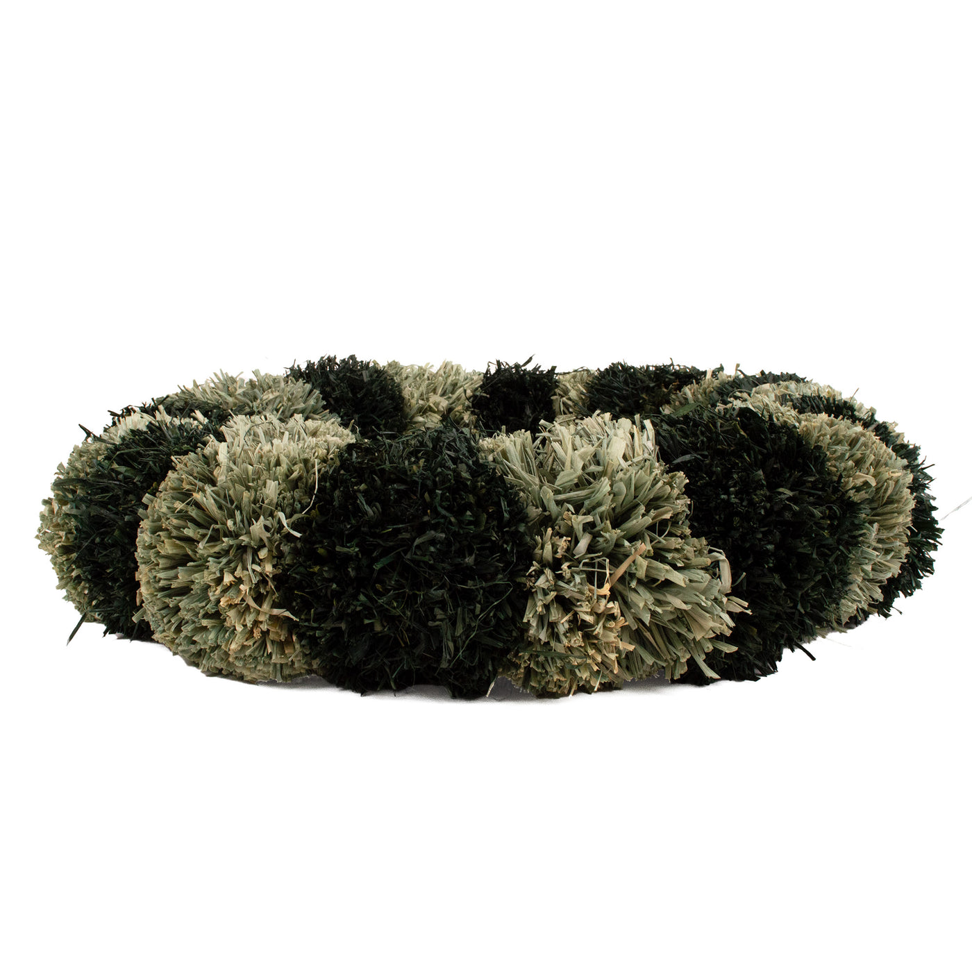 Holiday Wreath - 20" Green Fringe