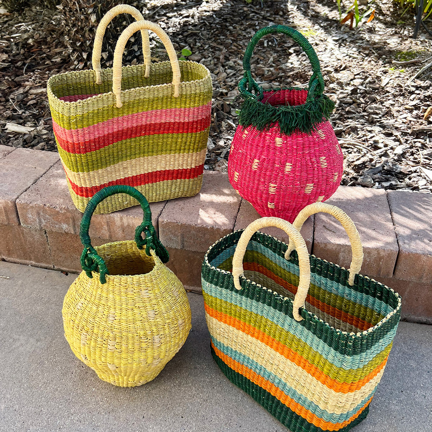 Bloom Handbag - Stripes