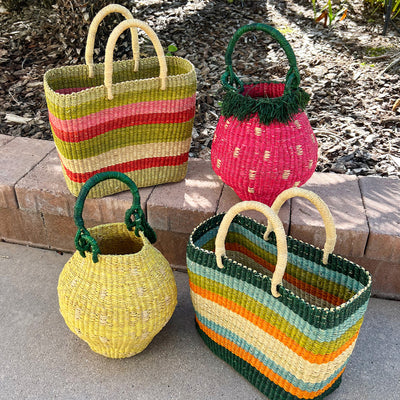 Bloom Handbag - Stripes
