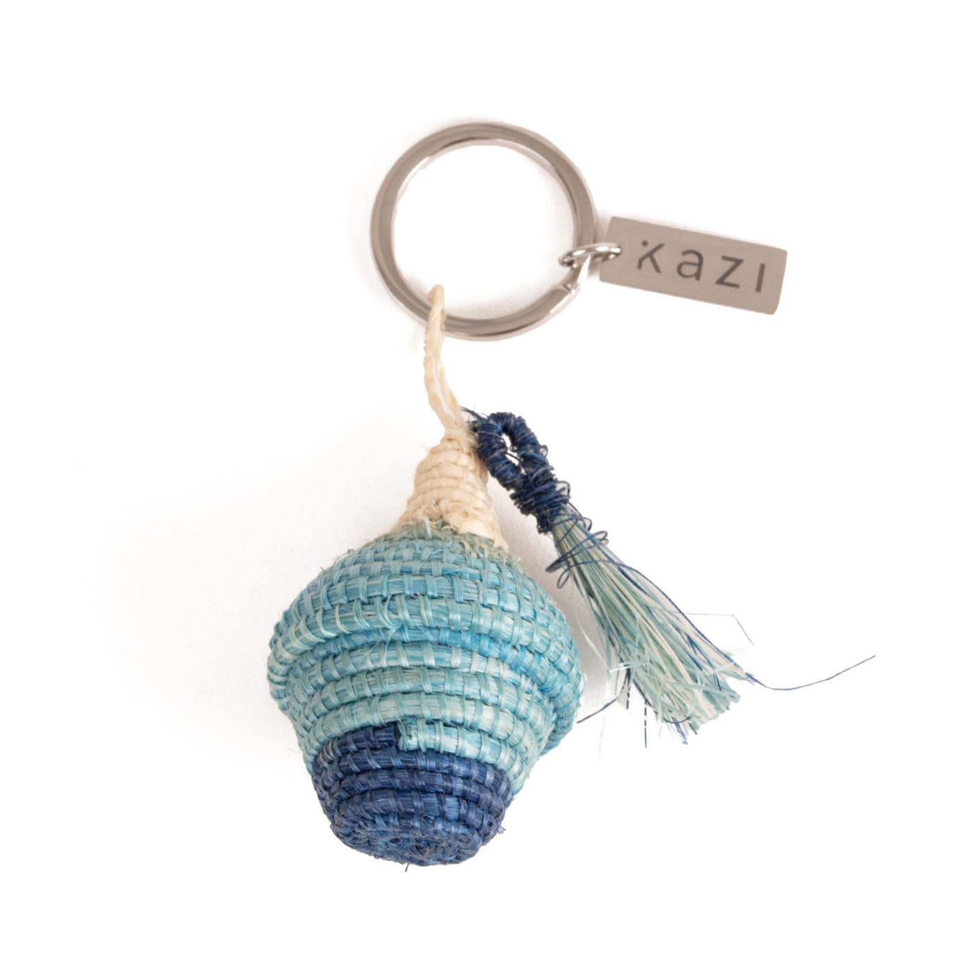 Woven Keychain - Blue