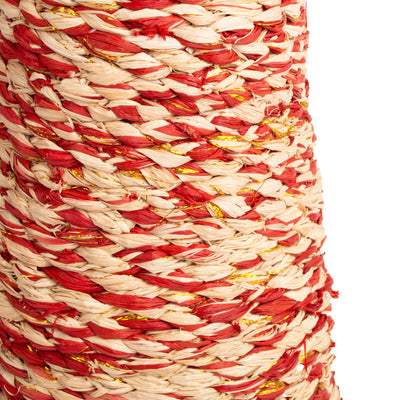Holiday Tree - 18" Twisted Red & Gold
