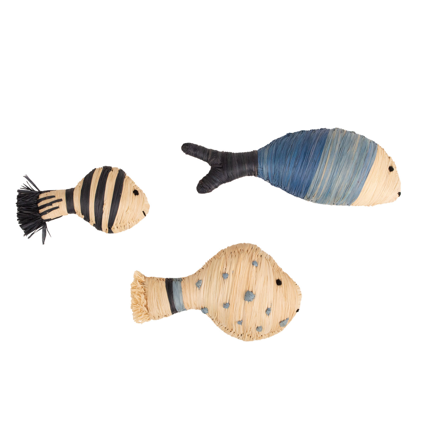 Coastal Figurines - Fish, Set of 3