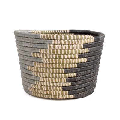 Stone Woven Planter - 7" Tapered