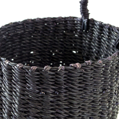 Black Hanging Basket