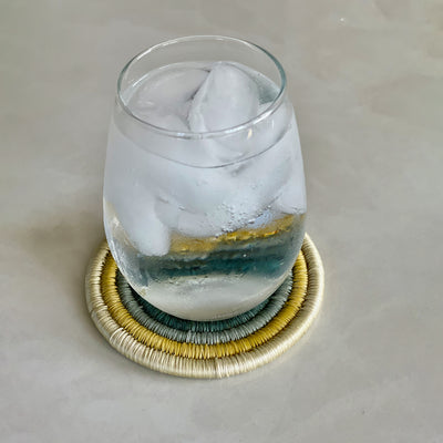 Nostalgia Woven Coasters - Bullseye (Set of 4)