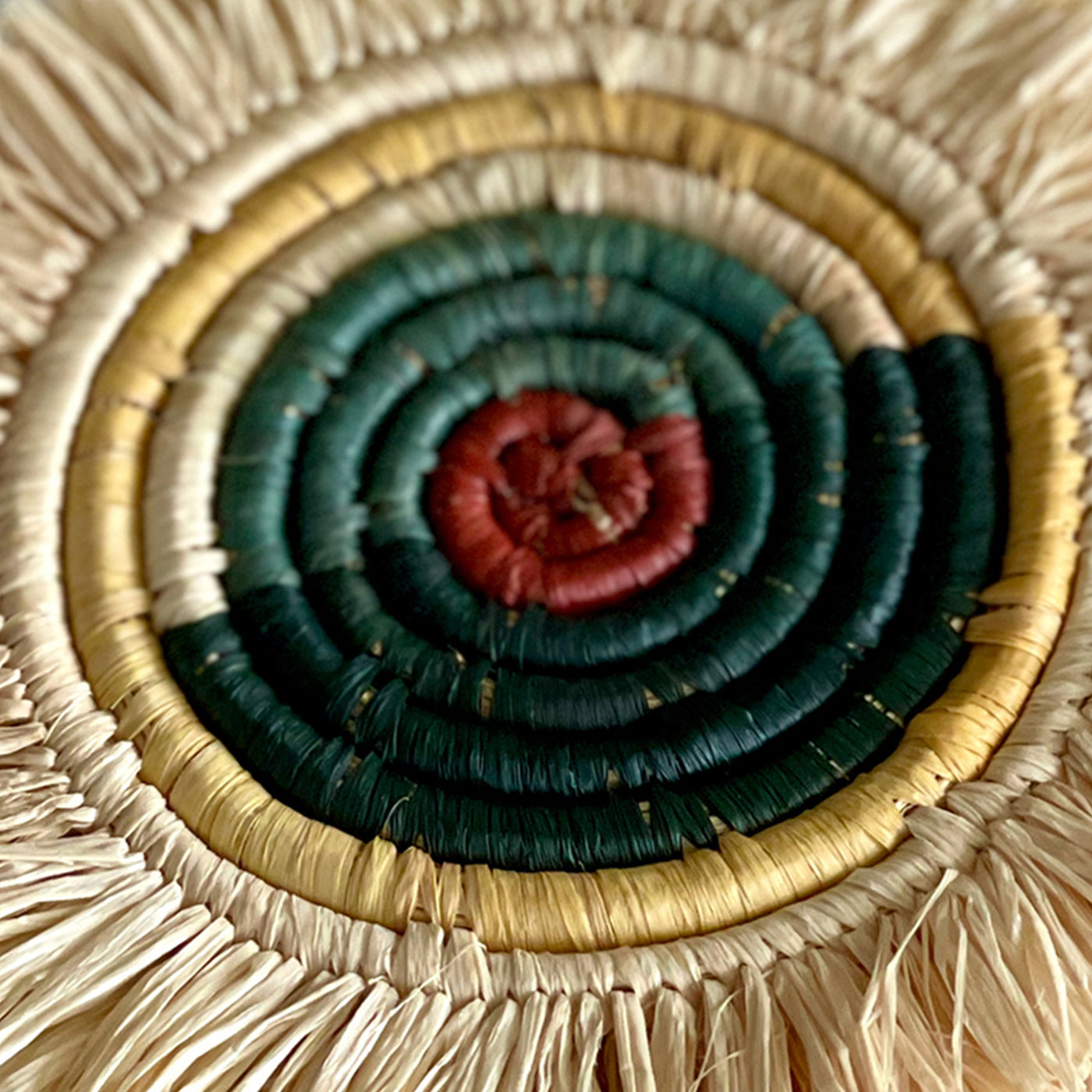 Nostalgia Woven Coasters - Fringed (Set of 4)