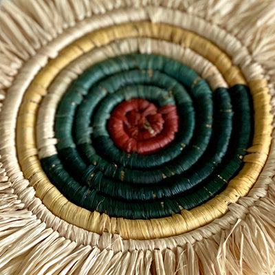 Nostalgia Woven Coasters - Fringed (Set of 4)