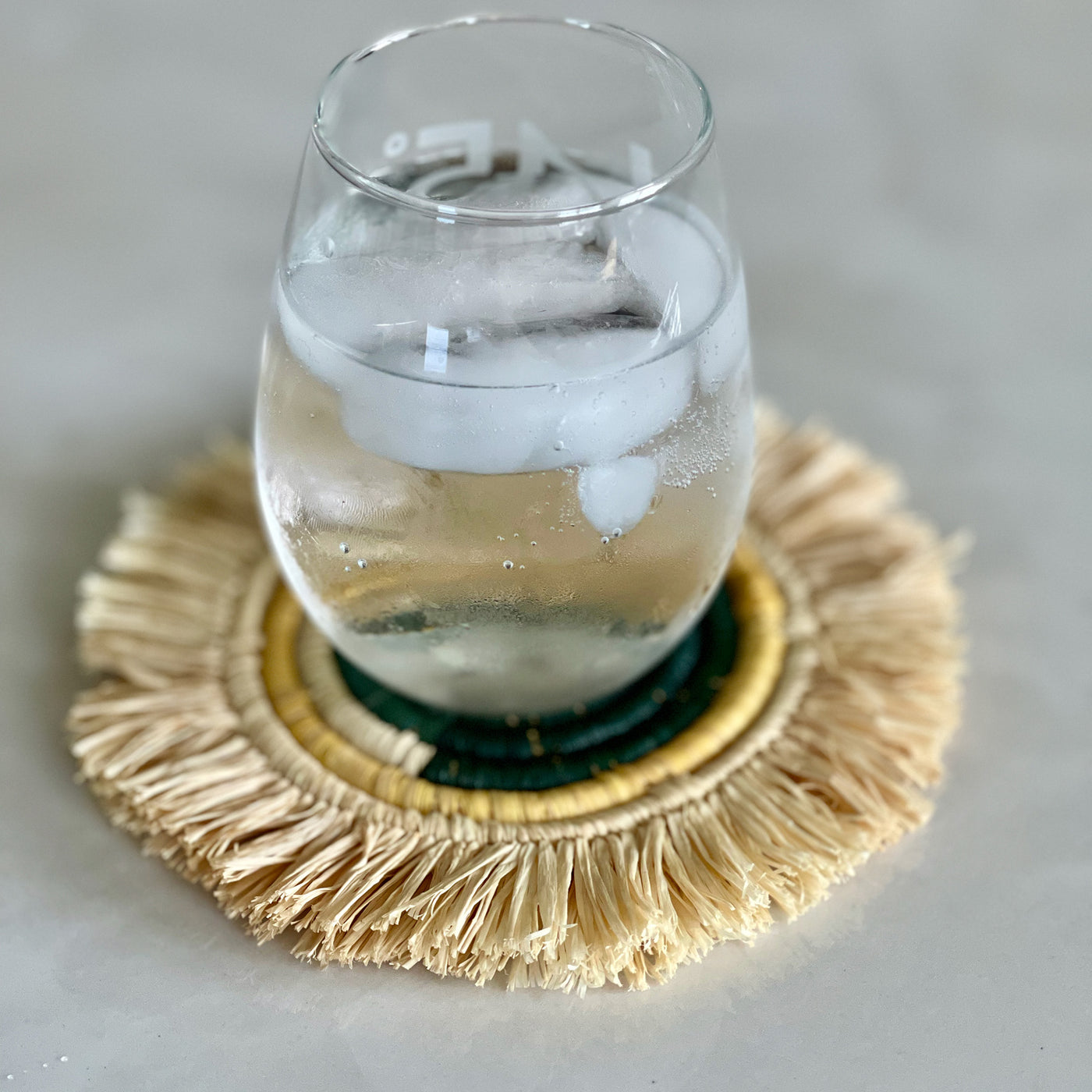 Nostalgia Woven Coasters - Fringed (Set of 4)