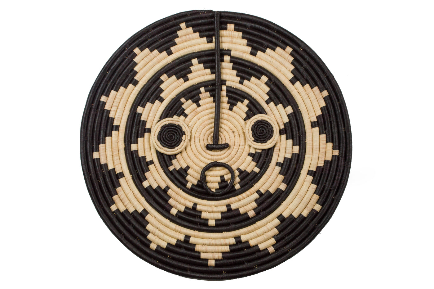 22" Sun Mask Wall Art Disc - KAZI