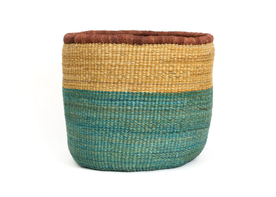 11" Large Dipped Riverside Grass Planter - KAZI