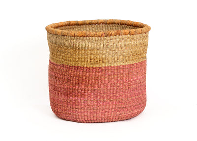 11" Large Blush Grass Planter - KAZI