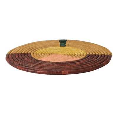 14" Multicolor Charger / Wall Art Disc