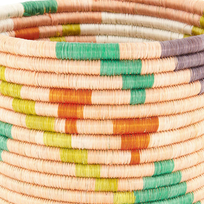 Colorful Sisal Tapered Planter 7"