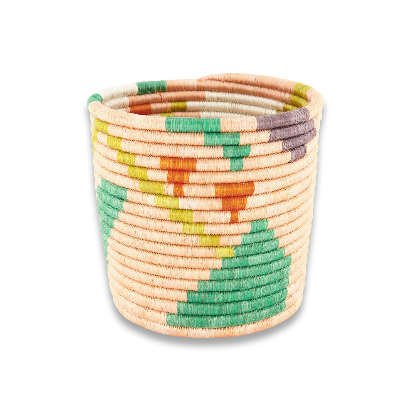 Colorful Sisal Tapered Planter 7"
