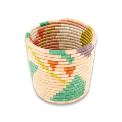 Colorful Sisal Tapered Planter 7"