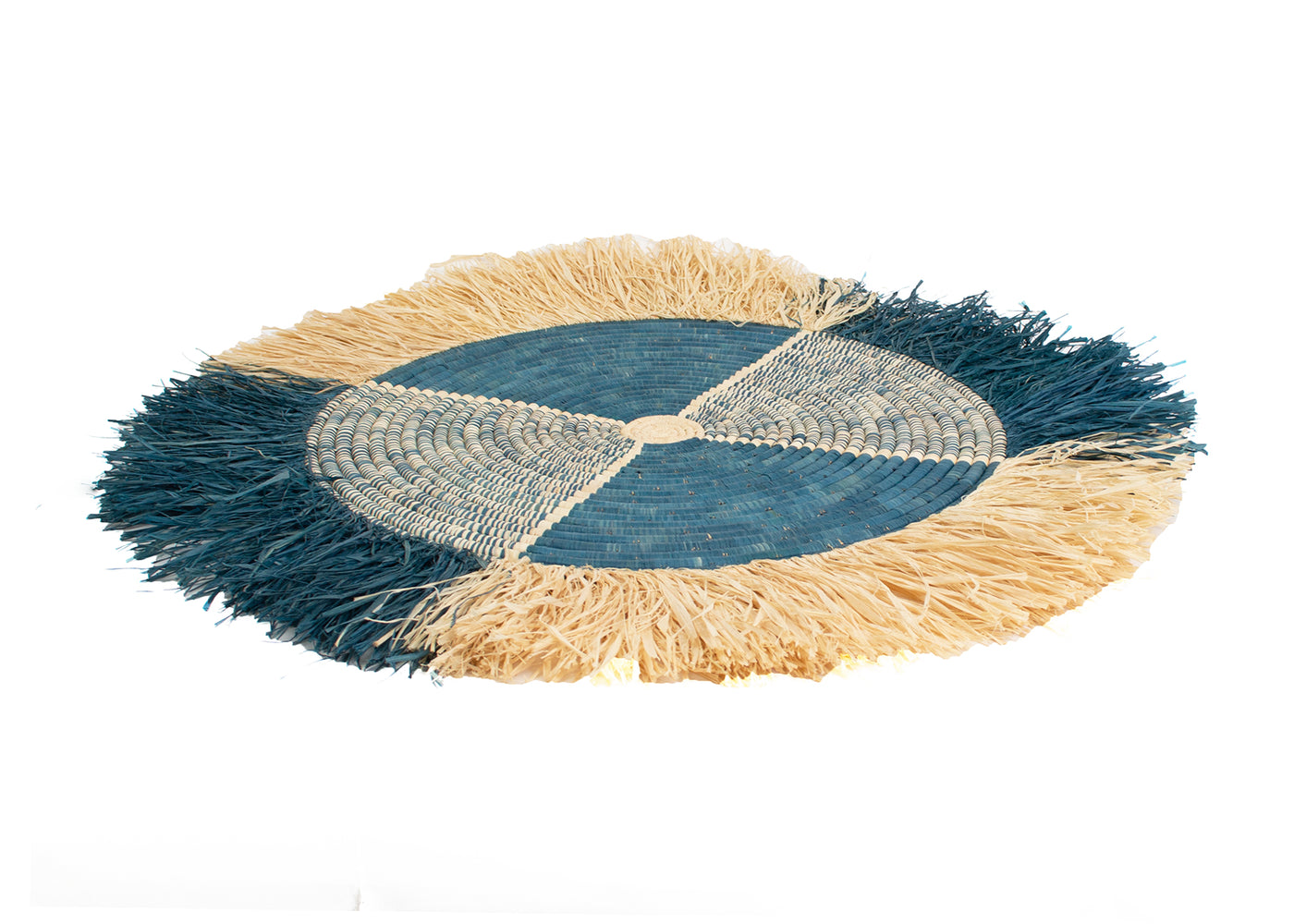 22" Large Vita Fringed Niagara Wall Disc - KAZI