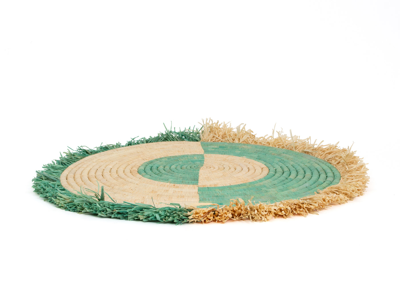21" Large Bermuda Fringed Wall Disc II - KAZI