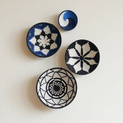 10" Medium Black Hope Round Basket