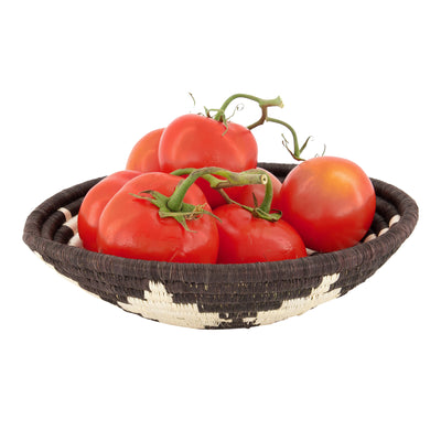 10" Medium Black Hope Round Basket
