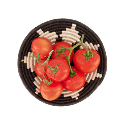 10" Medium Black Hope Round Basket