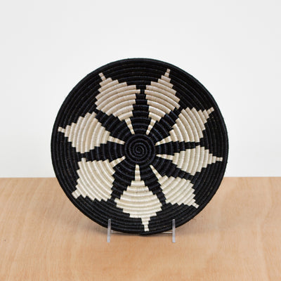 10" Medium Black Hope Round Basket