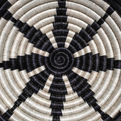 10" Medium Black Hope Round Basket
