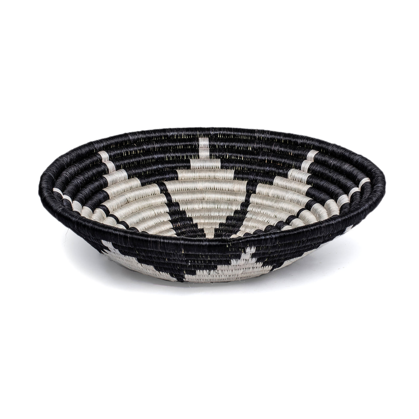 10" Medium Black Hope Round Basket
