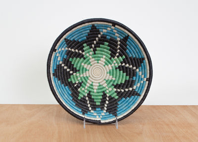 12" Large Arctic Blue Tumaini Bowl - KAZI