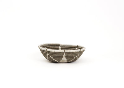 12" Large Light Taupe Jua Round Basket - KAZI