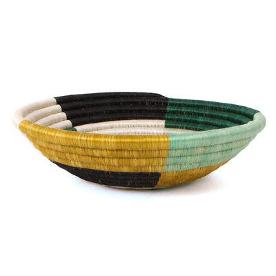 12" Large Ivy Umuseke Round Basket