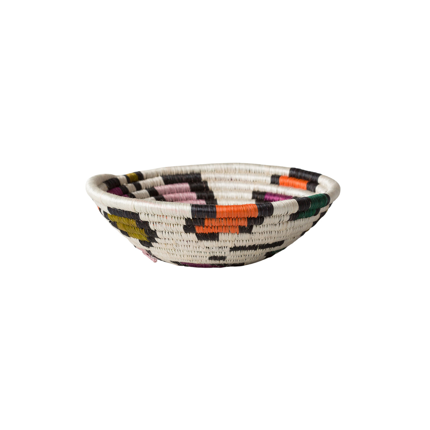 6" Small Neon Animal Print Basket
