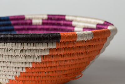 10" Medium Abstract Neon Basket - KAZI