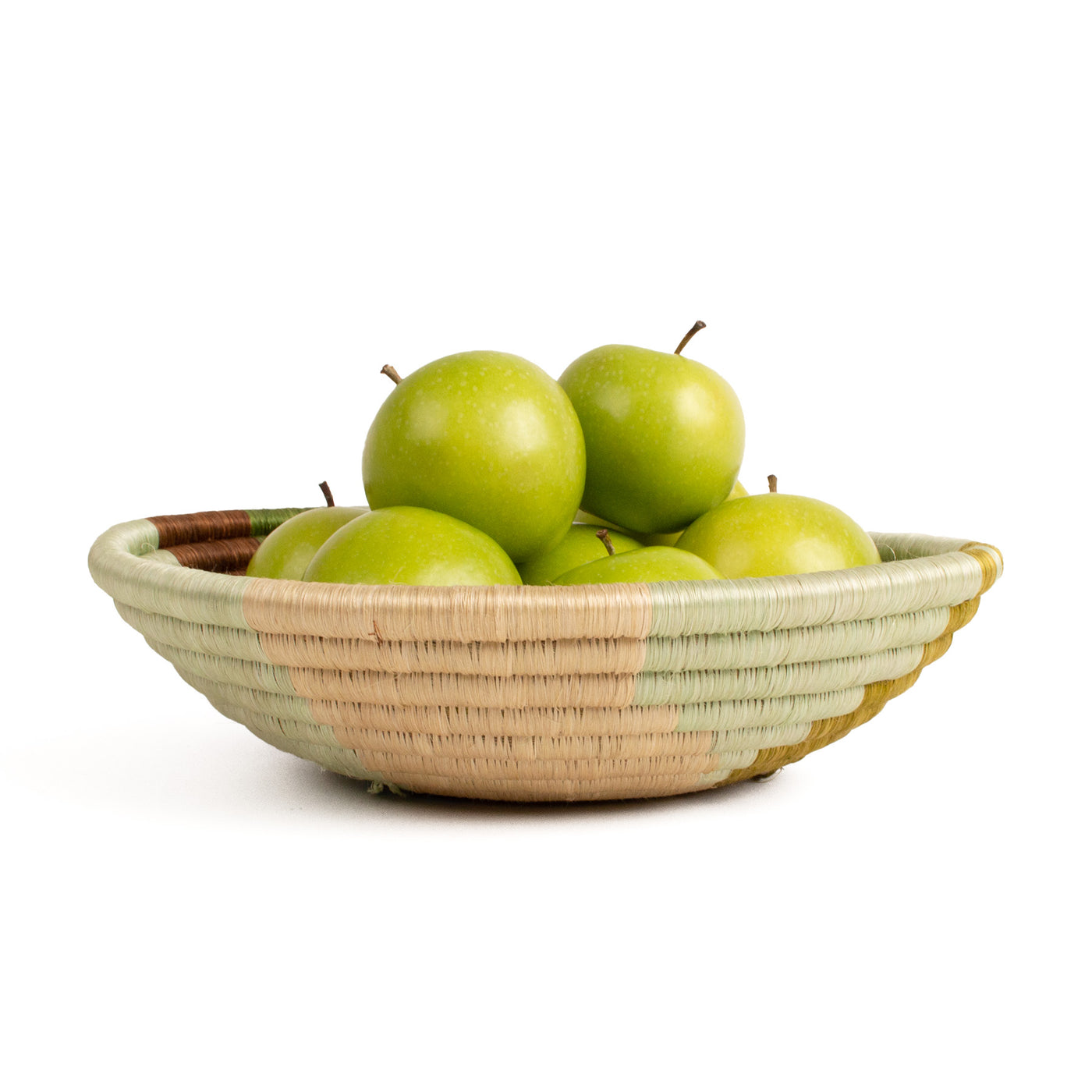 Restorative Woven Bowl - 10" Abstract Olive