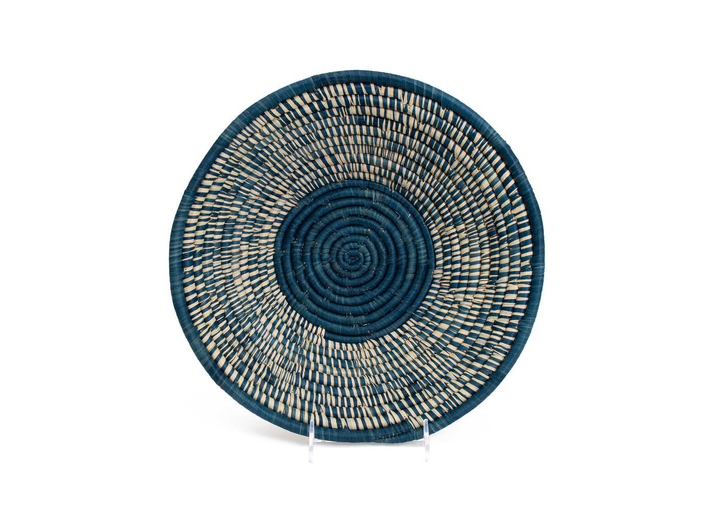 12" Large Niagara Spotted Round Basket - KAZI