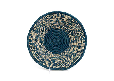 12" Large Niagara Spotted Round Basket - KAZI