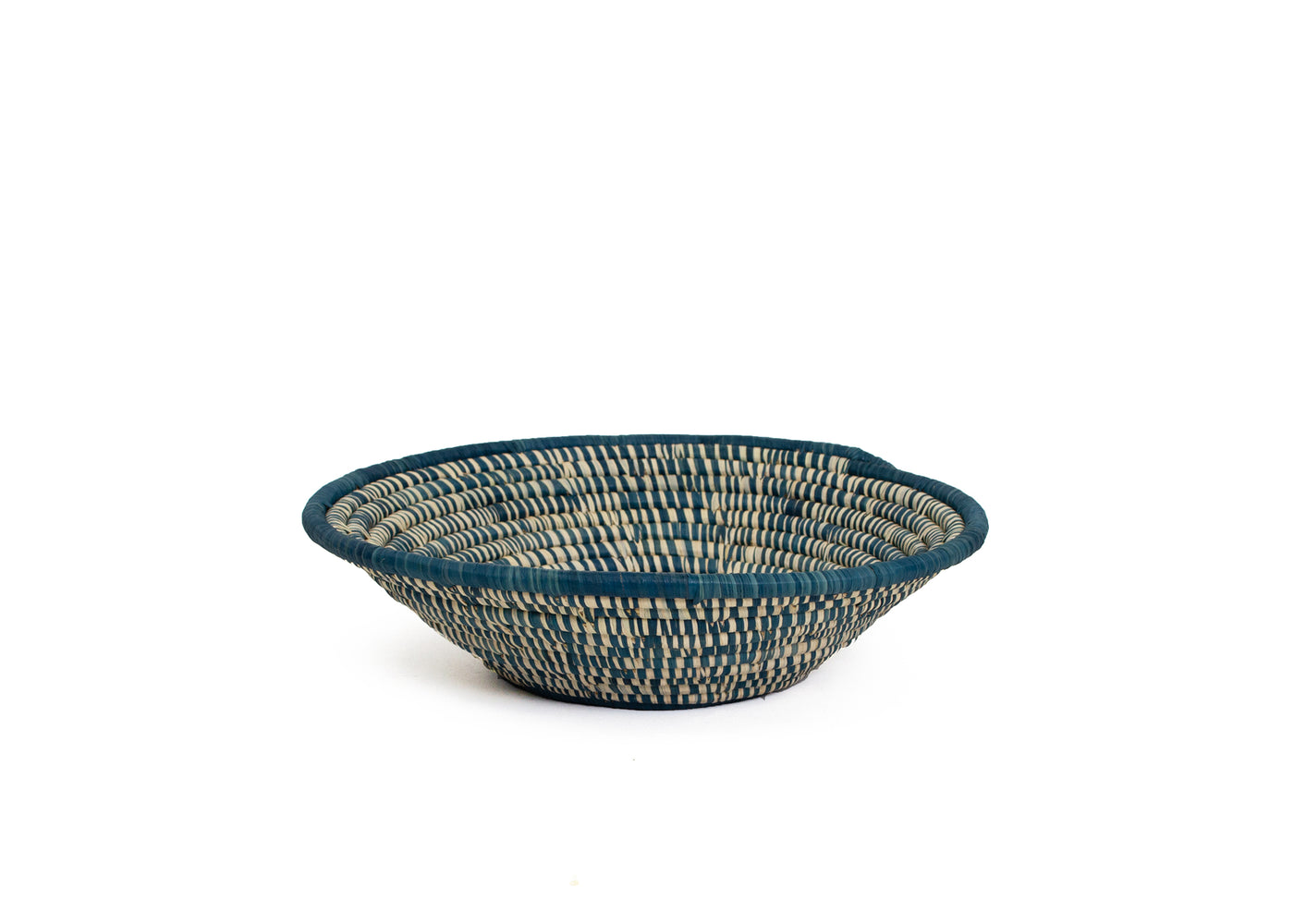 12" Large Niagara Spotted Round Basket - KAZI