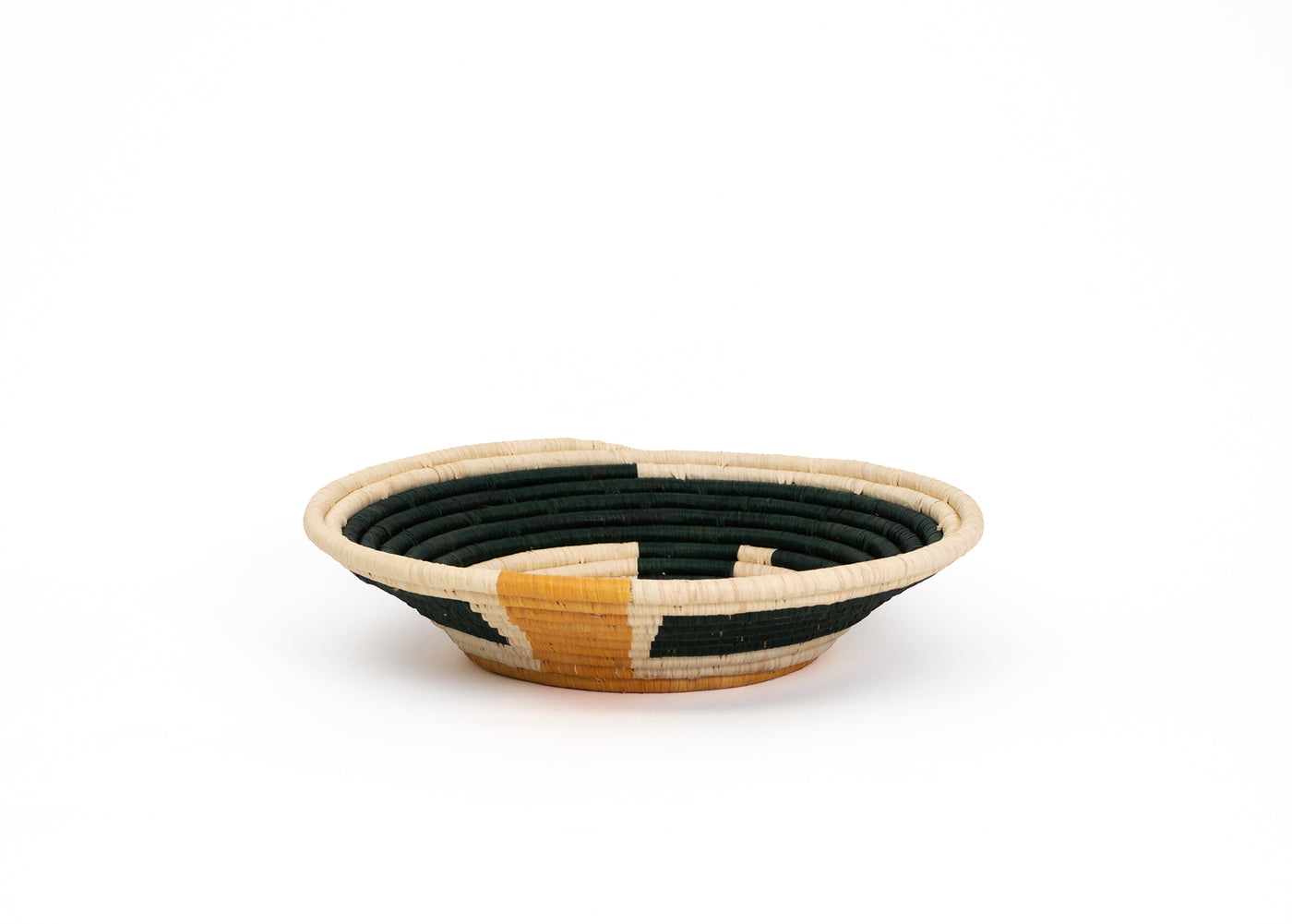 12" Large Forest Bud Coronet Round Basket - KAZI