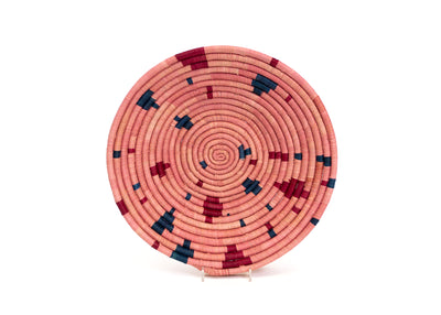 12" Large Blossom Terrazzo Round Basket - KAZI