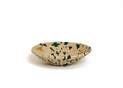 12" Large Forest Bud Terrazzo Round Basket - KAZI