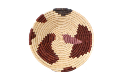 12" Large Merlot Sukari Round Basket - KAZI
