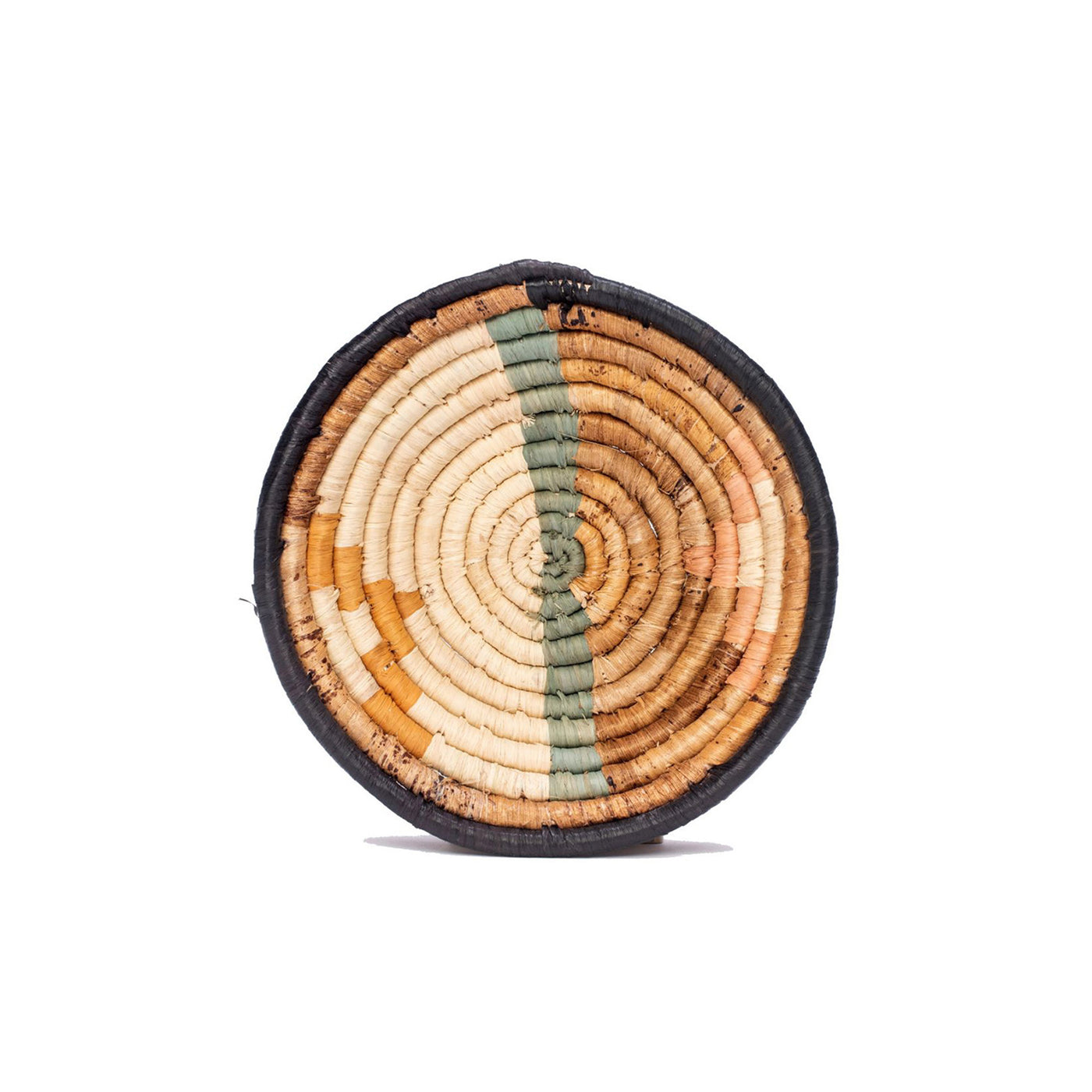 6" Small Repulika Peach Round Basket