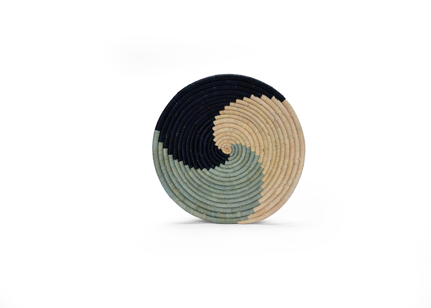 12" Large Blue Night & Ether Unity Round Basket - KAZI
