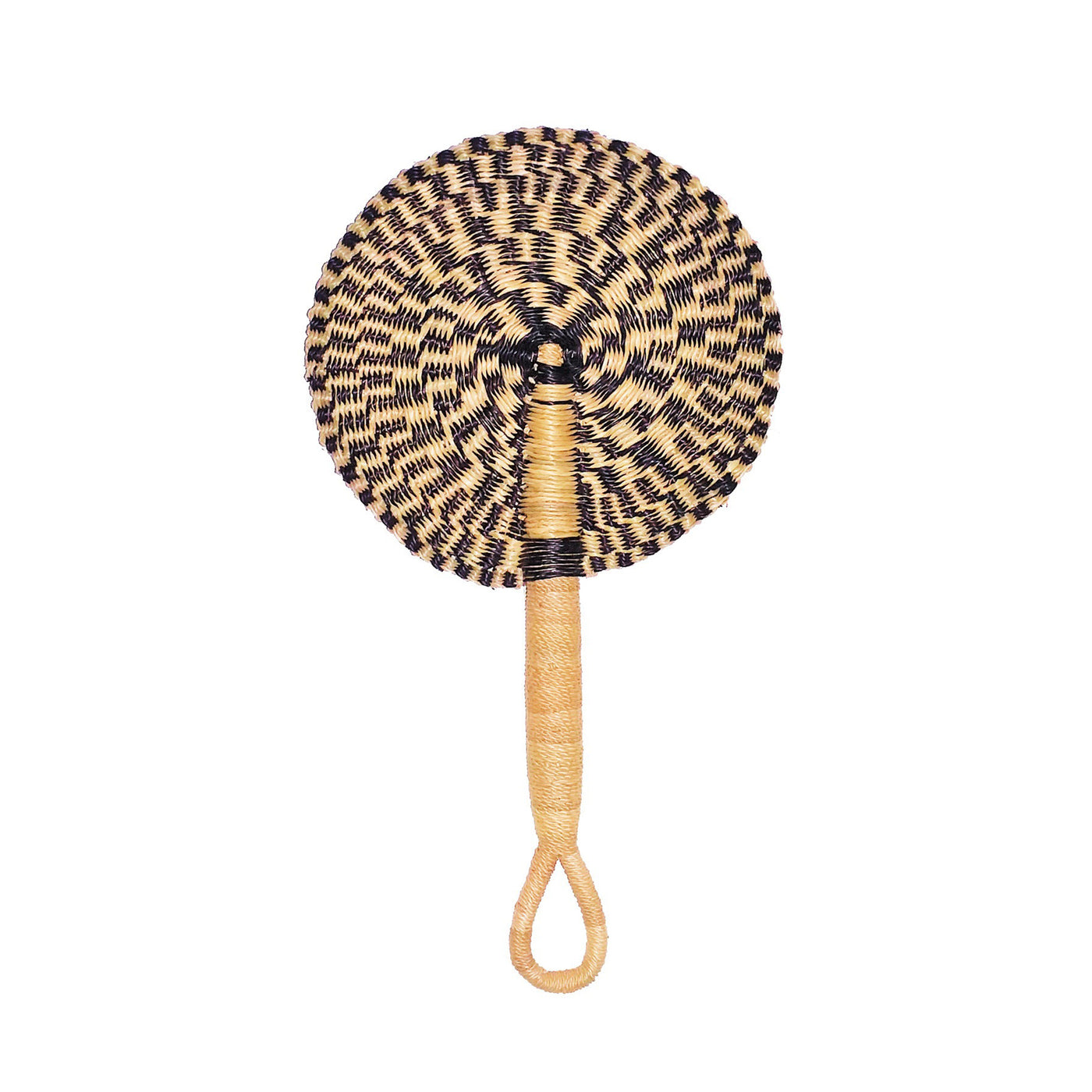 Modern Fan - 14.5" Checkered Round