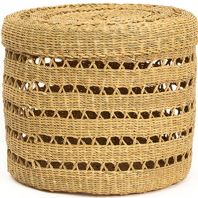 Large Lidded Lace Grass Box