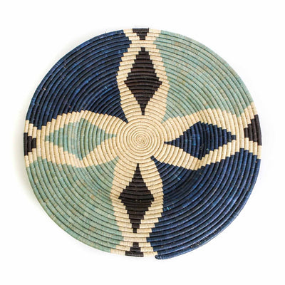 27" Extra Large Cool Benoite Woven Wall Art Plate