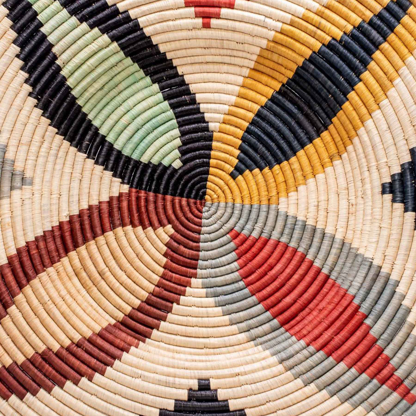 Extra Large Mod Annette Woven Wall Art Plate