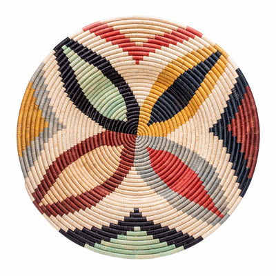Extra Large Mod Annette Woven Wall Art Plate
