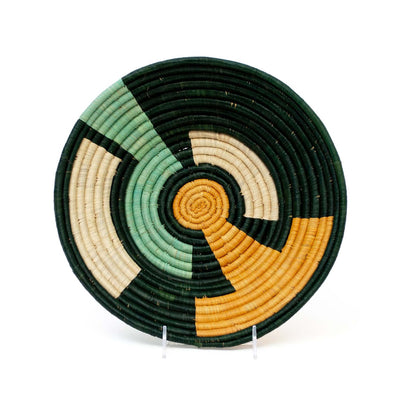 Large Bermuda Maze Round Basket
